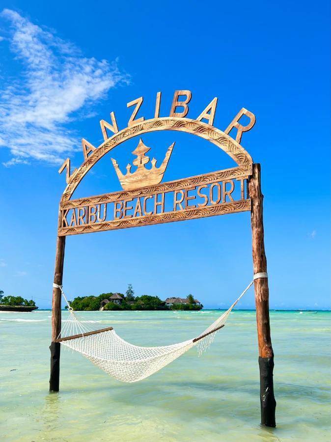 Karibu Beach Resort Pongwe Kültér fotó